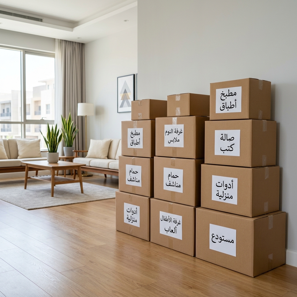 نقل أثاث من شقة داخل الرياض
